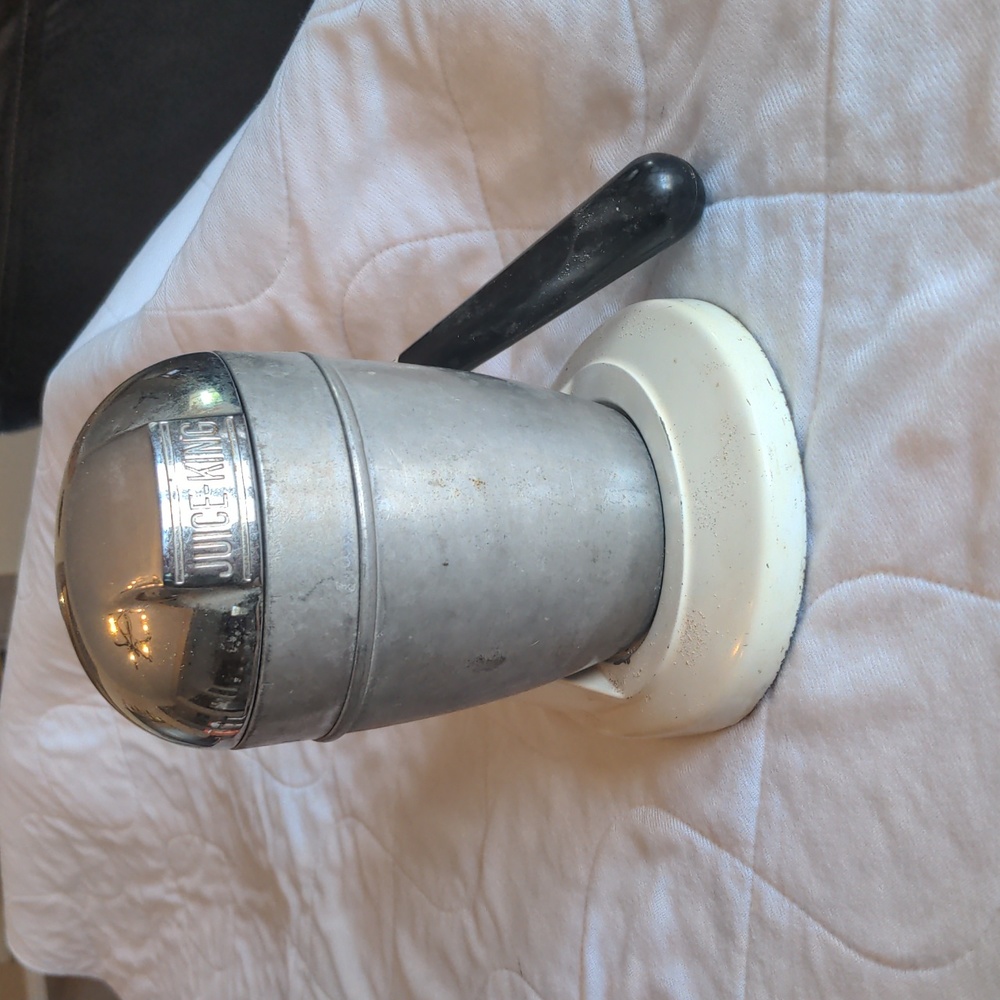 Vintage citrus juicer Juice King